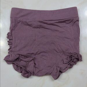 Ruffled Bloomie Shorts 3M bamboo - Dusty Mauve